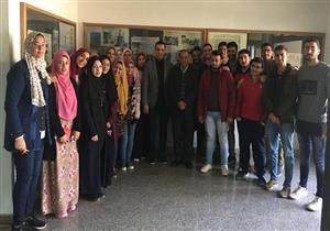 بالصور.. وفد طلاب جامعة المنصورة يزور مفاعل مصر ومشروع النظائر المشعة