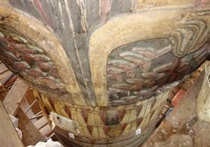 الآثار: انتهاء ترميم سقف معبد إسنا