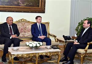 السيسي يؤكد حرص مصر على تعزيز التعاون مع سلوفينيا