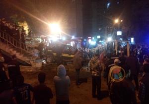 "الأهالي نجوا من كارثة".. القصة الكاملة لانقلاب سيارة شرطة من أعلى مزلقان أرض اللواء