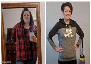 خسرت 83 كيلو في عام واحد دون طبيب.. ماذا فعلت؟ (صور)