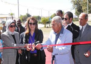 بالصور.. وزيرة التضامن تفتتح معرض "ديارنا" للأسر المنتجة