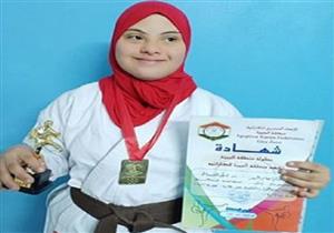 يارا الديب تحصد المركز الأول في بطولة كاراتيه منطقة الجيزة