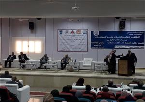 صور| افتتاح مؤتمر "بيئات الأدب العربي" في جامعة أسوان