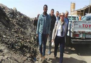 صور| وزيرة البيئة: مهلة أسبوع لنقل محطة قمامة في أسوان وتحولها إلى حديقة عامة