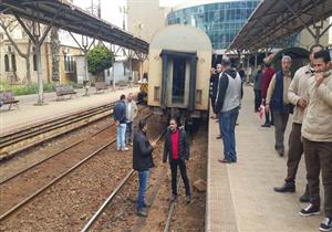 توقف حركة قطارات السكة الحديد بسبب تعطل قطار في طوخ