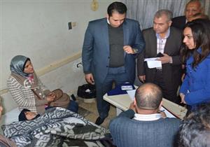 بالصور.. نائب محافظ البحيرة ومدير الأمن يزوران مصابي حادث الطريق الزراعي