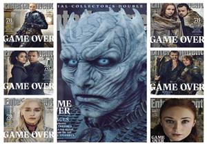 أبطال الموسم الأخير من "Game of Thrones" يتصدرون أغلفة "Entertainment Weekly"