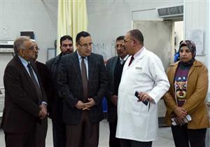 صور| بعد "تسرب الكلور".. محافظ الإسكندرية يزور المصابين.. والدراسة تنتظم غدا