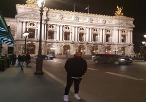 بالصور.. أحمد سعد أمام برج إيفل