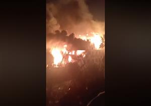 مصدر أمني: لا يوجد مصابين في حريق "مركب المعادي" حتى الآن