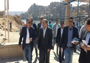 صور| وزراء "التنمية المحلية والإسكان والشباب" يتفقدون أعمال تطوير معبد فيلة 