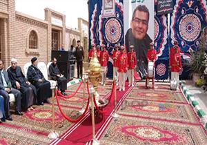 صور وفيديو| أقارب وزملاء شهيد الدرب الأحمر يحيون أربعينه: "مات الأسد"