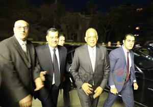 "عبدالعال" وشخصيات عامة يشاركون بعزاء زوجة فتحي سرور (صور)