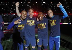 تقرير.. برشلونة على طريق الثلاثية التاريخية للمرة الثالثة 