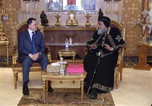 وزير الداخلية يهنئ البابا تواضروس بمناسبة الاحتفال بعيد الميلاد المجيد