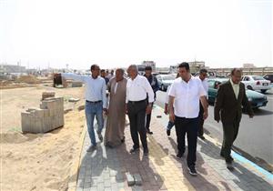 صور| محافظ السويس يتفقد أعمال تطوير طريق الأدبية استعدادا لكأس أفريقيا 