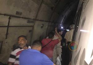 الإسعاف تدفع بـ5 سيارات بعد الاختناقات في المترو