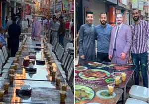 صور - بمجسم صنعه أصدقاؤه.. "فؤاد" على مائدته الرمضانية رغم وفاته