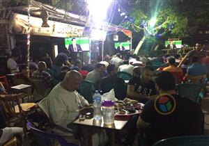 بالصور.. نهائي الكونفدرالية.. وجبة سحور الزمالكاوية على المقاهي 