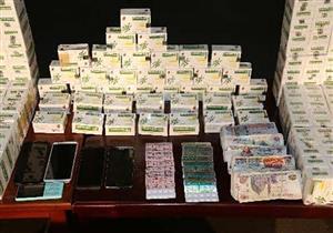 وقت الإفطار.. الداخلية تنجح في إحباط تهريب 171 ألف قرص مخدر-(صور)