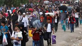 وسط إجراءات أمنية مشددة.. ازدحام شديد في معبر المصنع الحدودي بين لبنان وسوريا