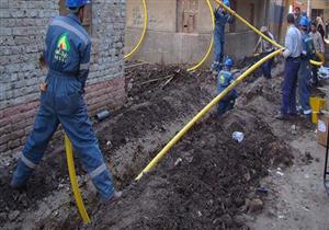 توصيل الغاز الطبيعي لـ 244 ألف عميل بالمنيا