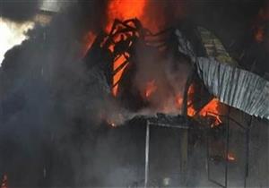 عامل يشعل النيران في حظيرة شقيقه بالقليوبية