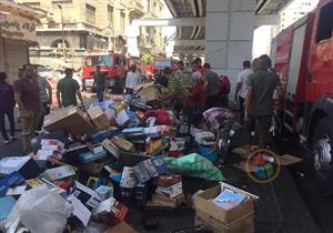 "انقذ بضاعتك ثم ساعد غيرك".. مشاهد الجدعنة في حريق العتبة: "جمعية ودايرة"