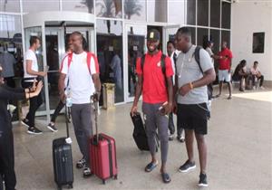 بعثة منتخب غانا تغادر الإسماعيلية وتتجه إلى السويس