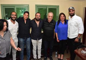 بالصور| بحضور منال الصيفي وماندو العدل.. عرض "تياترو موليير" في "الفنون المسرحية"