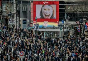  في هذه المدينة يقع أكثر تقاطعات المشاة ازدحاماً في العالم