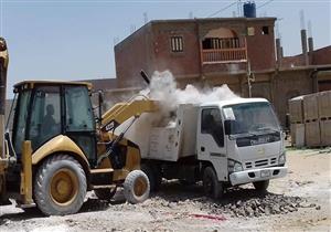 رفع 178 طن قمامة ومخلفات صلبة في المنيا