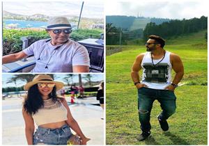 ليالي الصيفية| ميريهان حسين بملابس البحر ومي عمر بإطلالة ساحرة