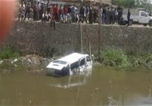  ننشر أسماء مصابي حادث سقوط ميكروباص في ترعة برطس بأوسيم