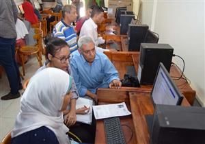 إقبال متوسط من طلاب الثانوية العامة بسوهاج في ثاني أيام التنسيق