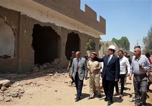 محافظ القليوبية يتابع أعمال "الموجة الـ13" لإزالة التعديات على أملاك الدولة