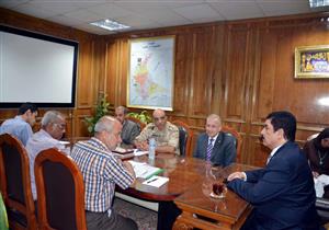 تشغيل محطات الصرف بقرى بتمدة والإبيارى والعكرشة خلال شهرين