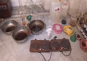 أمن الجيزة يداهم وكرا لتصنيع "مخدر الموت" في العمرانية