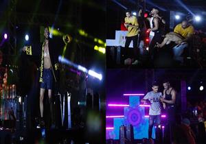 اقتحام للمسرح وطيران.. أبرز لقطات حفل محمد رمضان الأول بالساحل الشمالي