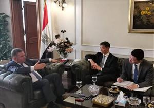 قطاع الأعمال تبحث شراكة صينية لتصنيع سيارة كهربائية في شركة "النصر"