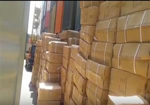 بالفيديو.. إحباط تهريب 5 ملايين قطعة ألعاب نارية عبر ميناء الإسكندرية