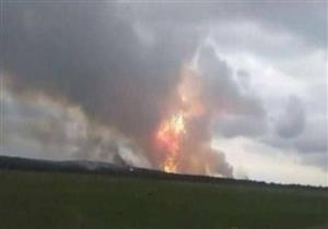 انفجارات تهز مستودع أسلحة في روسيا وإجلاء آلاف السكان