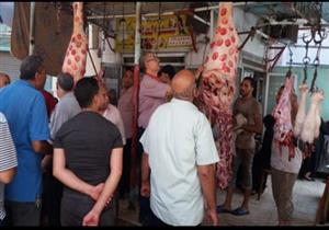 ضبط لحوم مجهولة المصدر خلال حملة في بني سويف