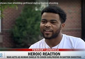 شاب يتحول إلى درع بشري لحماية صديقته في هجوم أوهايو (فيديو)