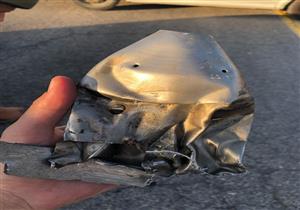 دخان يتصاعد وبقايا قذيفة.. مشاهد لموقع عملية حزب الله ضد إسرائيل