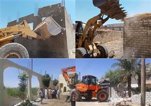 الداخلية تواصل تفعيل ضوابط تنفيذ إزالة تعديات على الرقعة الزراعية وأملاك الدولة