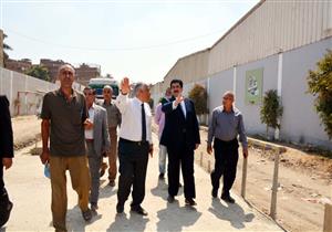 محافظ القليوبية يتفقد أعمال طريق محور الباسوسية بالقناطر الخيرية