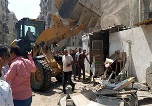  "حسب الله" يقود حملة لإزالة إشغالات الطرق في مركز الشهداء بالمنوفية