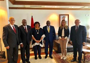   وزيرة الثقافة تصل أنجولا للمشاركة في منتدى أفريقيا لثقافة السلام 